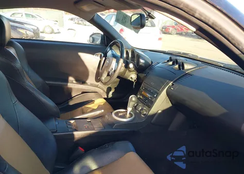 2005 Nissan 350Z Anniversary Edition z USA, uszkodzony, nr VIN JN1AZ34D15M606760